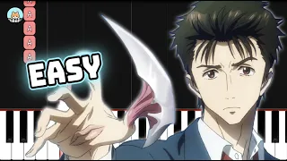 Parasyte OP - "Let Me Hear" - EASY Piano Tutorial & Sheet Music