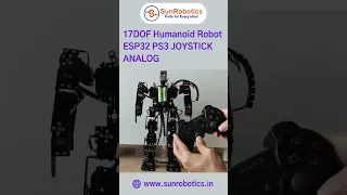 17DOF Humanoid Robot ESP32 PS3 JOYSTICK ANALOG Working Video | Robotics | Electronics | Education