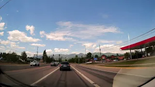 Driving thru Scenic Montana Episode 4  - Kalispell  to Whitefish