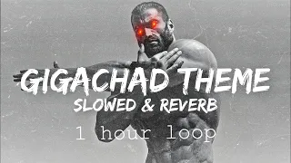 Gigachad theme ( Phonk house version) || Slowed and Reverb ||| 1 hour loop