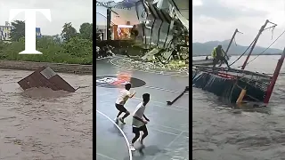 Typhoon Doksuri causes destruction in Philippines