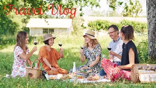 フランスの田舎を旅する🚃/ボルドーの緑豊かなワイナリー訪問/可愛いピクニックを楽しむ/パリ暮らしvlog
