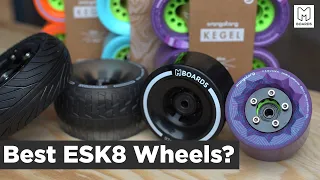 How To  Choose Wheels for DIY Electric Skateboards