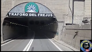 Túnel Frejus- Longo e caro.Itália para França. vídeo n°1066