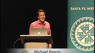 SFI Community Lecture - Michael Kearns