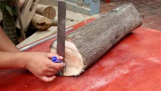 Perfect Creative Woodworking Ideas From Dried Stumps // A Roundtable Extremely Rugged And Easy To Do