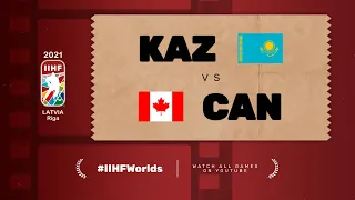 Highlights | KAZAKHSTAN vs CANADA | #IIHFWorlds 2021