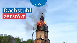 Millionenschaden nach Brand im Neutorturm in Arnstadt | MDR um 4 | MDR