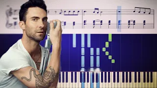 Maroon 5 - Memories - Piano Tutorial + SHEETS