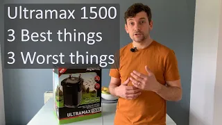 Aquael Ultramax 1500 Review, 3 best things 👍, 3 worst things 👎