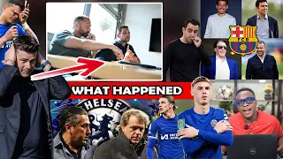 TOP SECRETS AT CHELSEA'S MEETING THAT GOT POCH SACKED. TODD, BARCELONA 4 TABLE DISCUSSIONS ON