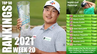 World Golf Rankings - K.H. Lee wins the AT&T Byron Nelson