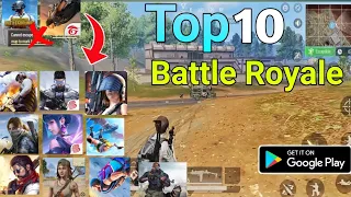 Top 10 New Battle Royale Games For Android Like Freefire & Pubg | Battleground Games Like PUBG
