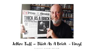 Jethro Tull: 'Thick As A Brick' 50th Anniversary Vinyl - Unwrapped