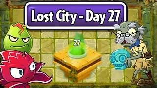 Plants vs Zombies 2 - Lost City Day 27