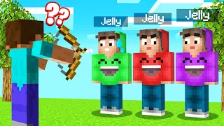REAL JELLY vs. FAKE JELLY In GUESS WHO! (Minecraft)