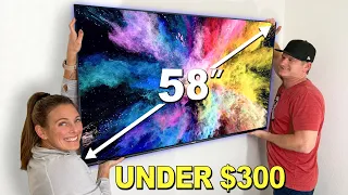 A Budget TV for any Room - 58" Hisense Roku TV & more