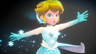 A Snow Flower on Ice - Princess Peach Showtime 100% Walkthrough