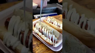 Tijuana style hot dogs in Houston ! Ryan’s hot dogs. #houstonfood #foodblogger #htx #food #HotDogs