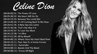 Celine Dion Hits Songs 2024 - Greatest playlist Songs Celine Dion - Best Songs of celine dion