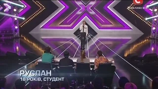 «Х-фактор-5» /Руслан Осипов - I Just Cant Stop Loving You(M Jackson cover) / Одесса (30.08.2014)