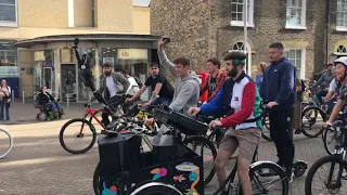 Dom Whiting,Cambridge,Drum and bass on a bike.