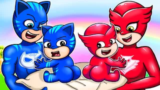 Love Story Of Catboy and Owlette  | BABY Catboy is BORN !!! -| PJ MASKS Aniamtion