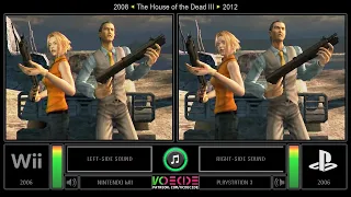 The House of the Dead 3 (Wii vs PlayStation 3) Side by Side Comparison