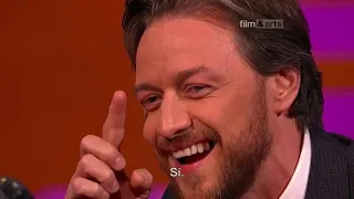 TheGrahamNortonShow James McAvoy, Jessica Chastain, Sophie Turner, Michael Fassbender, SUBTITULADO