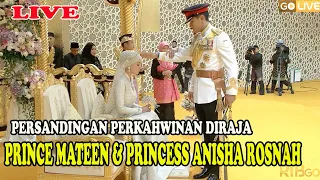 🔴 LIVE : BRUNEI ROYAL WEDDING 2024 PRINCE MATEEN & PRINCESS ANISHA ROSNAH