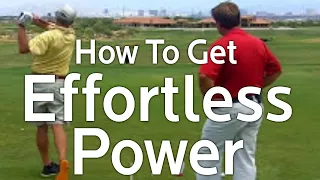 Effortless Power: How To Increase Your Golf Swing Speed