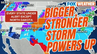 Bigger, Stronger Storm Powers Up With Life-Threatening Blizzard, Tornadoes, Flooding