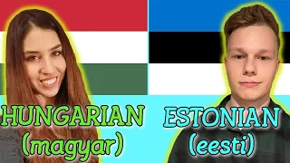 Similarities Between Hungarian and Estonian