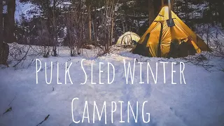 Tim-tanium Adventures - Pulk Sled Winter Camping