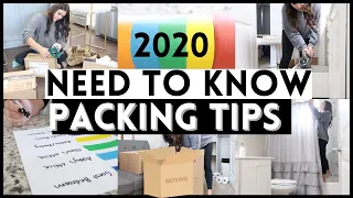 NEED TO KNOW PACKING TIPS 2020 | PACKING STRATEGIES FOR YOUR MOVE | Til Vacuum Do Us Part