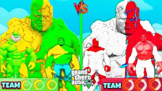 FRANKLIN BECOME ALL GOD FATHER TITAN TO SAVE SHINCHAN & AVENGERS IN GTA 5