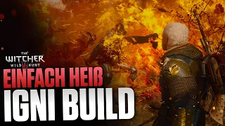 KOMPLETT KRASS - Igni Build - Beste Feuer Skillung in The Witcher 3 - Einfach heiß