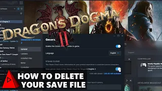 How to RESET, DELETE, and RESTORE Save Files - Dragon's Dogma 2 PC GUIDE - Undo Steam Cloud Sync