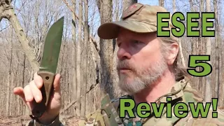 ESEE 5 Knife Review