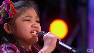 Angelica Hale 9 Year Old Singer Stuns the Crowd With Her Powerful Voice   America's Got Talent 2017