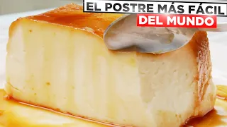 ¡FLAN de MAIZENA en 5 MINUTOS! 😍🍮😍 SIN HORNO, SIN GELATINA, (Solo 4 INGREDIENTES) 😋 Postre fácil.