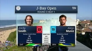 2016 J-Bay Open: Round Five, Heat 1 Video