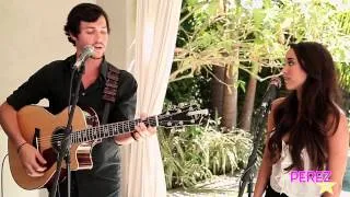 Alex & Sierra - "Little Do You Know" (Exclusive Perez Hilton Acoustic)