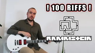100 RAMMSTEIN RIFFS (Every Song)