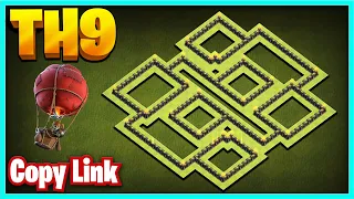 New Nasty TH9 HYBRID/TROPHY Base 2020 | Town Hall 9 (TH9) Hybrid Base Layout - Clash of Clans