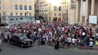 La Marseillaise at L'Odéon