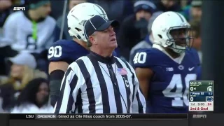 Michigan State Spartans @ #7 Penn State Nittany Lions (November 26, 2016)