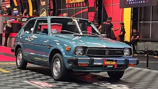 How much will this 1978 Honda Civic CVCC Coupe sell for at Mecum?
