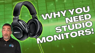 Shure SRH440A Headphones Are GREAT For Monitoring and Editing!