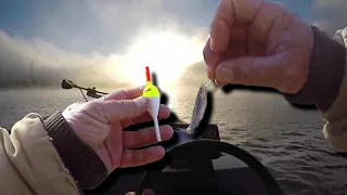 Crappie Fishing Live Minnow and Slip Bobber Setup